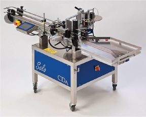 CDA Solo can labeler