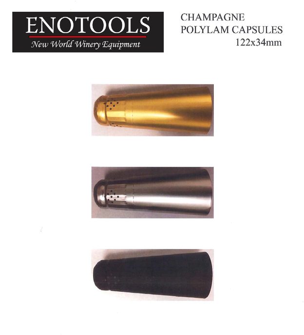 Champagne polylam foils