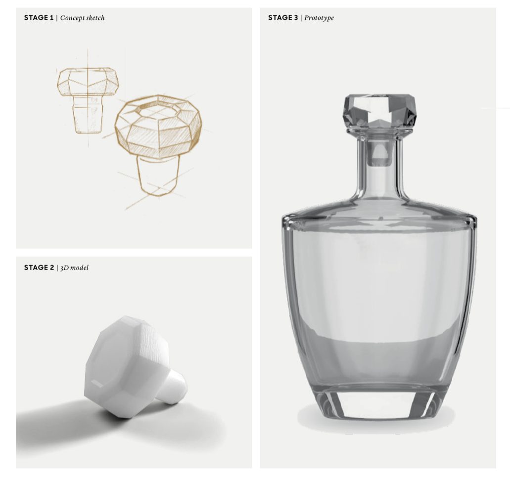 Vinolok glass stopper