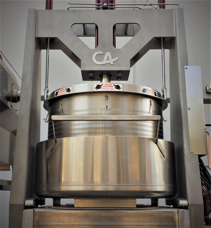 Carlsen & Associates stainless basket press