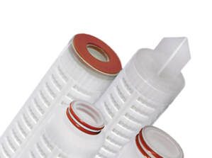 Pleated membrane cartridge filters