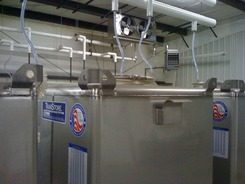 Stacked portable TranStore tanks