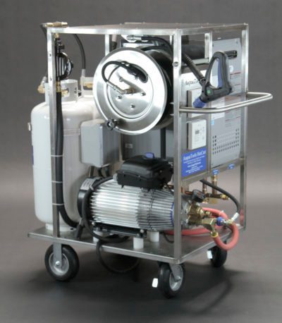 AaquaTools HotCart portable hot water pressure washer
