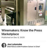 Innovations in wine presses #enotools